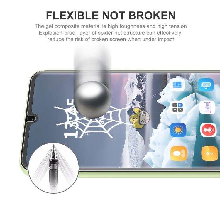 For Samsung Galaxy F16 / M16 ENKAY Hat-Prince Full Glue Coverage Soft Explosion-proof Hydrogel Film