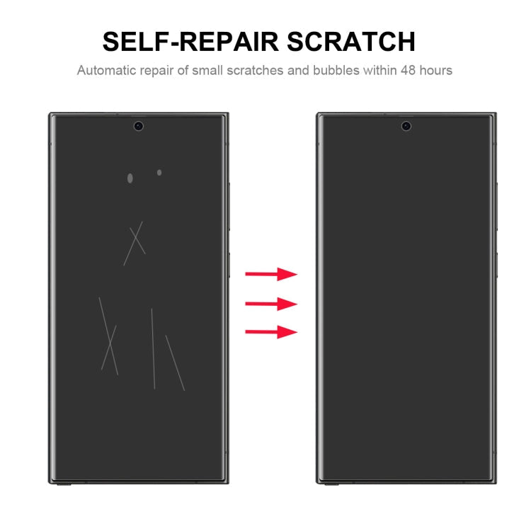 For Samsung Galaxy S24 Ultra 5G 10pcs ENKAY Hat-Prince Full Glue Coverage Soft Explosion-proof Hydrogel Film