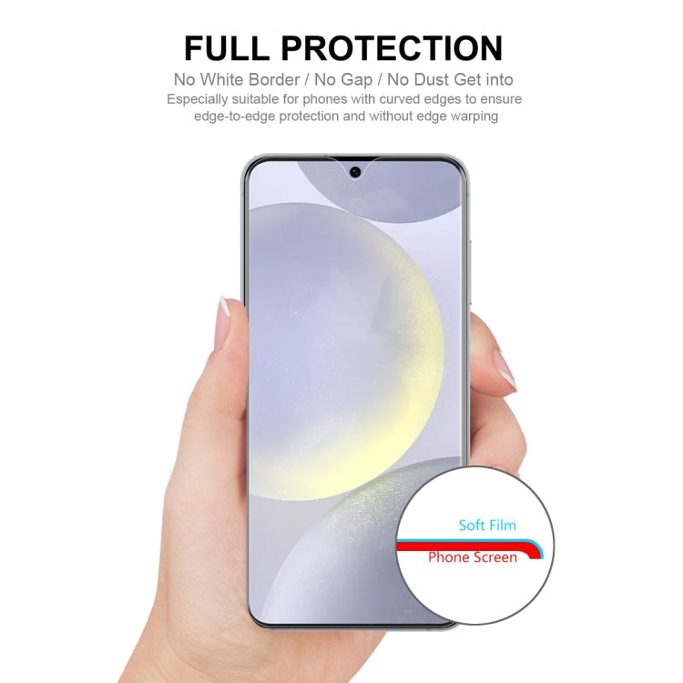 For Samsung Galaxy S24 5G 10pcs ENKAY Hat-Prince Full Glue Coverage Soft Explosion-proof Hydrogel Film