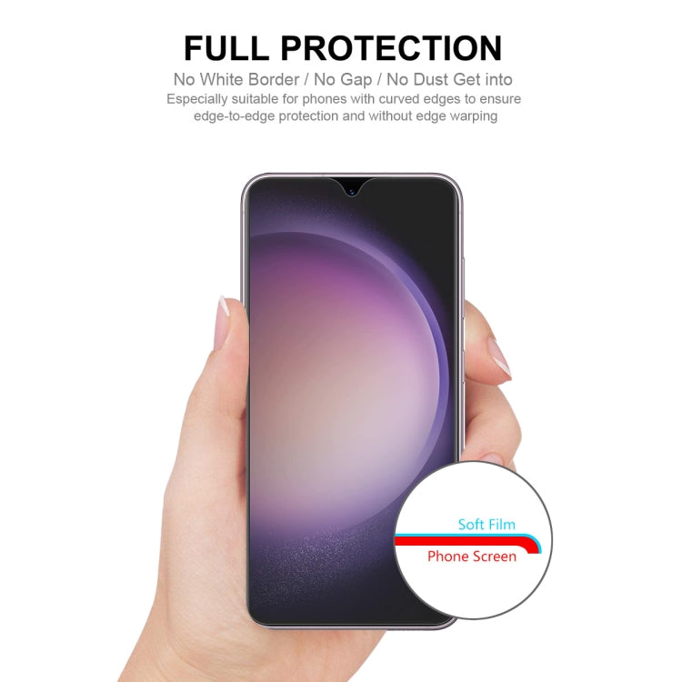 For Samsung Galaxy S23+ 5G 5pcs ENKAY Hat-Prince Full Glue Coverage Soft Explosion-proof Hydrogel Film