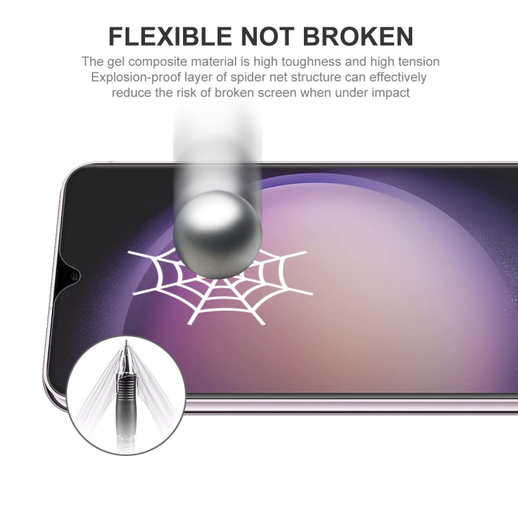 For Samsung Galaxy S23+ 5G 5pcs ENKAY Hat-Prince Full Glue Coverage Soft Explosion-proof Hydrogel Film