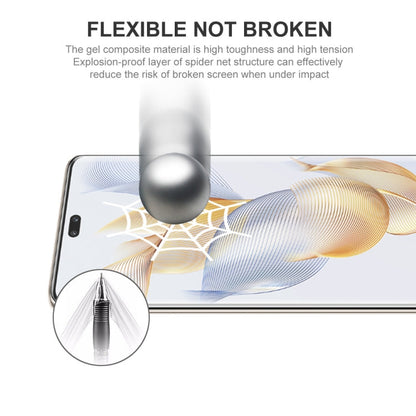 For Honor 90 Pro 5pcs ENKAY Full Glue Soft Explosion-proof Hydrogel Film