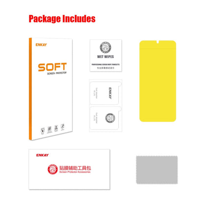 For Xiaomi Redmi 12 5G Global ENKAY Hat-Prince Full Glue Coverage Soft Explosion-proof Hydrogel Film