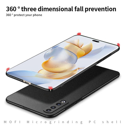Pour Honor 90 Pro MOFI Fandun Series Coque de téléphone tout compris ultra-fine en PC dépoli (Bleu)