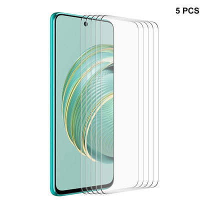 Pour Huawei Nova 10z 5 films en verre trempé ENKAY 0.26mm 9H 2.5D en aluminium-silicium