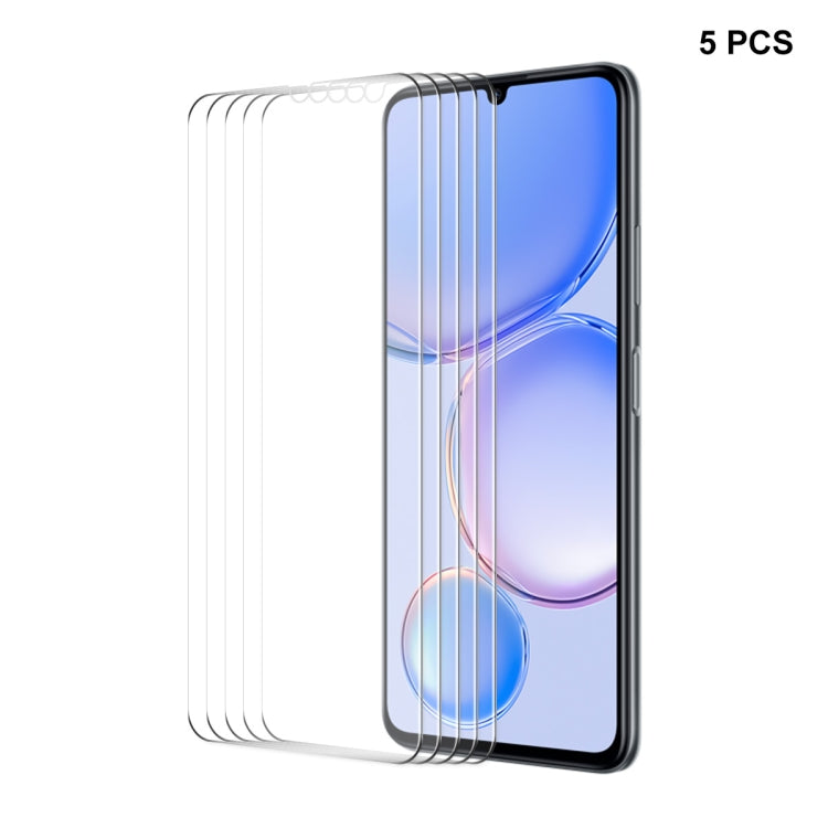 Pour Huawei Nova Y71 / Enjoy 60 5 Pièces ENKAY 0.26mm 9H 2.5D Film de Protection en Verre Trempé Haute teneur en Aluminium-silicium