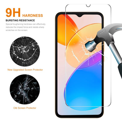 For Honor 70 Lite / X5 / X6 ENKAY 0.26mm 9H 2.5D High Aluminum-silicon Tempered Glass Film