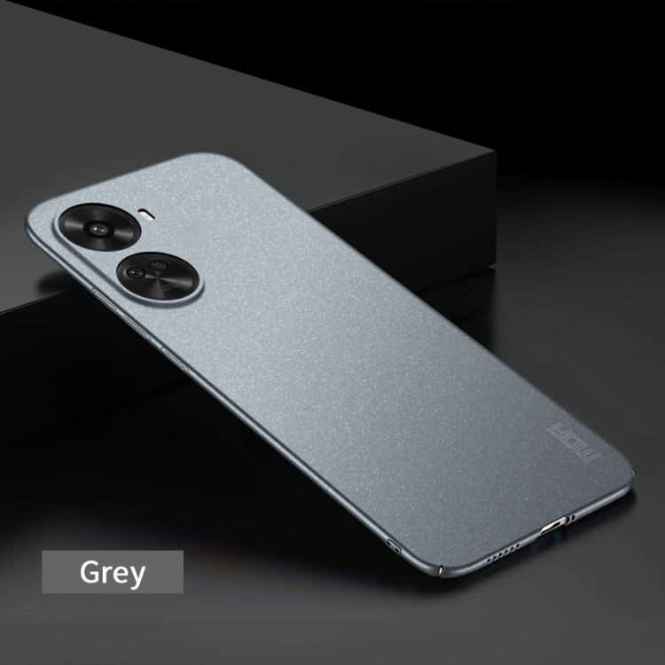 Pour Huawei nova 11 SE MOFI Série Fandun Coque de téléphone ultra-fine tout compris en PC dépoli (gris)