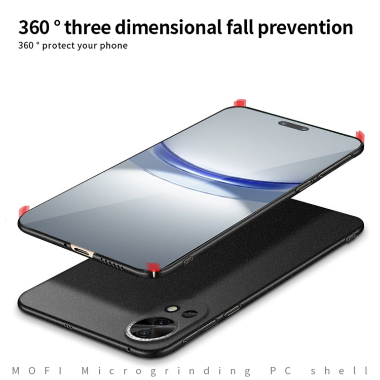 For Huawei nova 12 Pro / 12 Ultra MOFI Fandun Series Frosted PC Ultra-thin All-inclusive Phone Case(Red)
