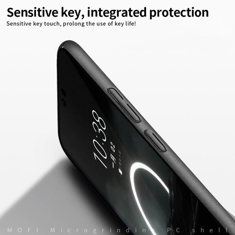 Pour Huawei Pura 70 Pro Étui de téléphone tout compris ultra-mince en PC givré de la série MOFI Fandun (gris)