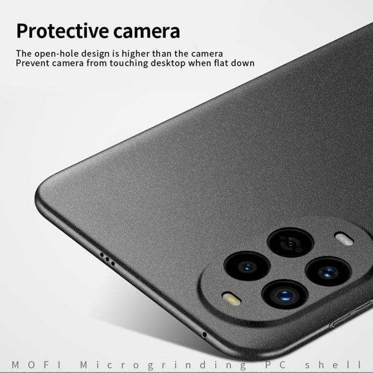 For Huawei nova 13 Pro MOFI Fandun Series Frosted PC Ultra-thin All-inclusive Phone Case(Black)