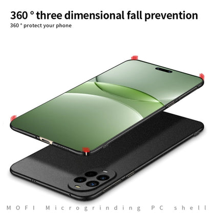 For Huawei nova 13 Pro MOFI Fandun Series Frosted PC Ultra-thin All-inclusive Phone Case(Gray)