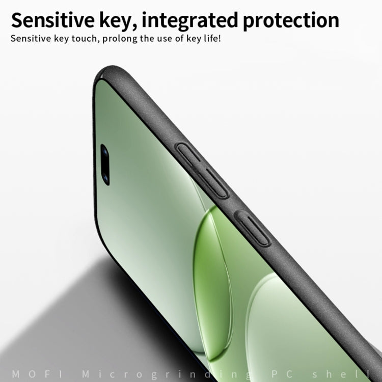 For Huawei nova 13 Pro MOFI Fandun Series Frosted PC Ultra-thin All-inclusive Phone Case(Green)