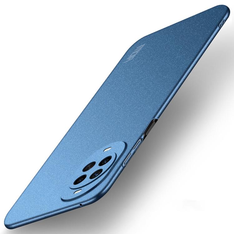 For Huawei nova 14 MOFI Fandun Series Frosted PC Ultra-thin All-inclusive Phone Case(Blue)