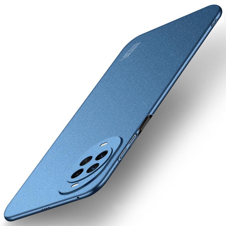 For Huawei nova 14 Ultra MOFI Fandun Series Frosted PC Ultra-thin All-inclusive Phone Case(Blue)