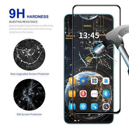 For Motorola Moto G04 ENKAY Full Glue High Aluminum-silicon Tempered Glass Film