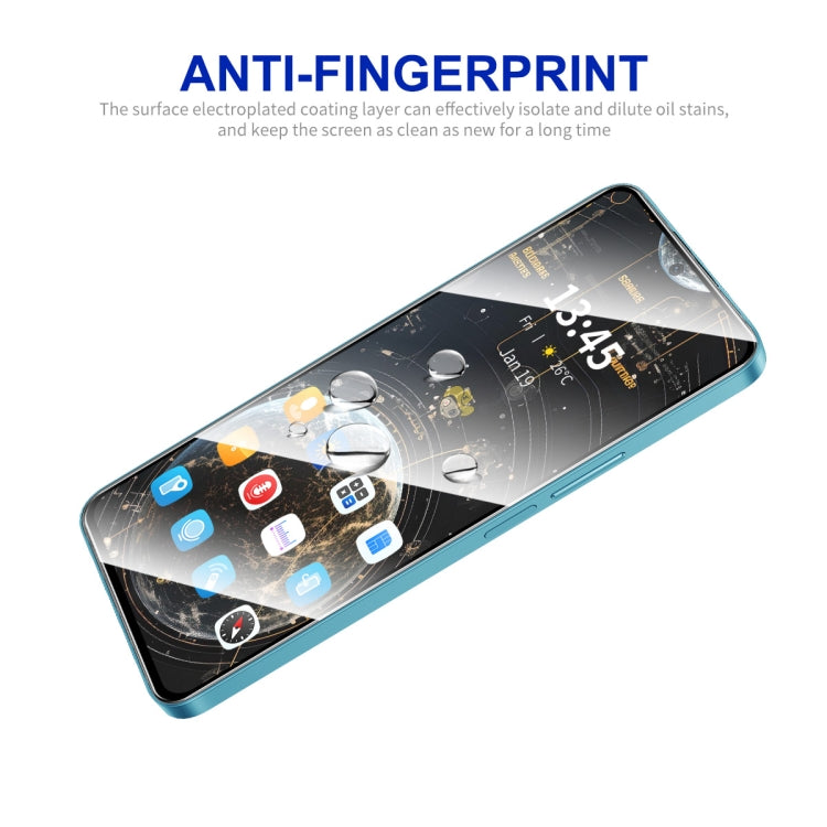For Motorola Moto G04 5pcs ENKAY Full Glue High Aluminum-silicon Tempered Glass Film