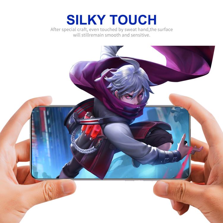 For Motorola Moto G Power 2025 5pcs ENKAY Full Glue High Aluminum-silicon Tempered Glass Film