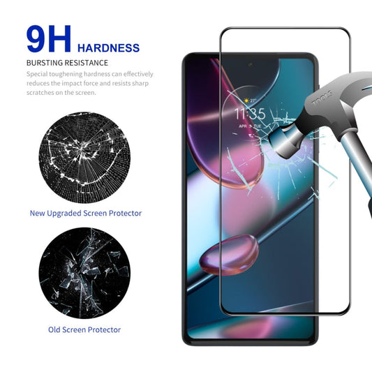 For Motorola Moto G84 10pcs ENKAY Full Glue High Aluminum-silicon Tempered Glass Film
