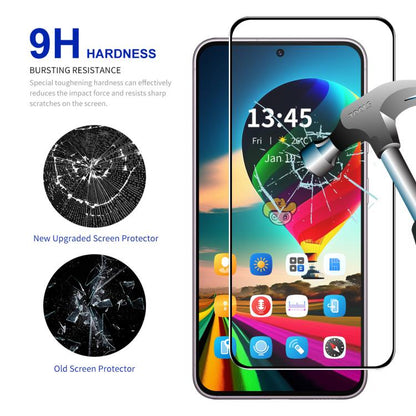 For Motorola Moto G 5G 2025 10pcs ENKAY Full Glue High Aluminum-silicon Tempered Glass Film