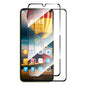 Pour ZTE Blade A72 4G / V40 Vita 2pcs Film de protection en verre trempé ENKAY Hat-Prince entièrement adhésif en aluminium-silicium