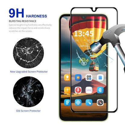 Pour ZTE Blade A72 4G / V40 Vita 2pcs Film de protection en verre trempé ENKAY Hat-Prince entièrement adhésif en aluminium-silicium