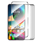 Pour Honor X60 GT, 5 pièces, ENKAY Hat-Prince Film de protection en verre trempé plein de colle en aluminium-silicium