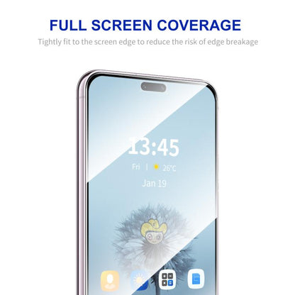 Pour Honor 400 Lite Global 10 pièces ENKAY Hat-Prince Film en verre trempé haute aluminosilicate à colle totale
