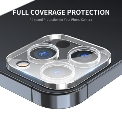 For iPhone 16 Pro / 16 Pro Max 2pcs ENKAY Hat-Prince 9H Rear Camera Lens Tempered Glass Film