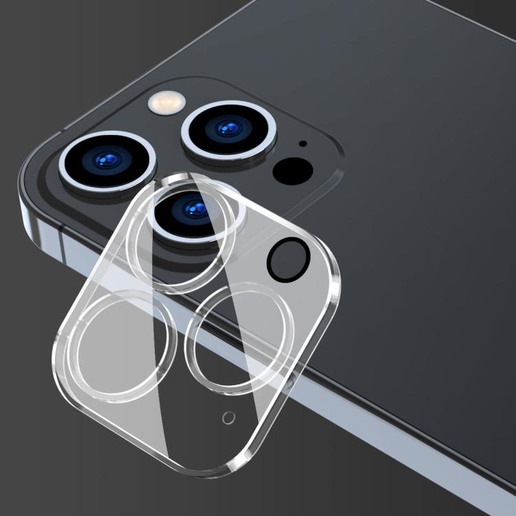 For iPhone 16 Pro / 16 Pro Max 2pcs ENKAY Hat-Prince 9H Rear Camera Lens Tempered Glass Film