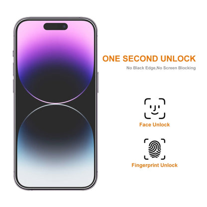 For iPhone 16 Plus 2pcs NKAY 0.26mm 9H 2.5D High Aluminum-silicon Tempered Glass Film