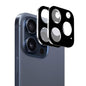 For iPhone 16 Pro / 16 Pro Max 2pcs ENKAY Hat-Prince 9H Rear Camera Lens Tempered Glass Film