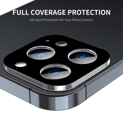 For iPhone 16 Pro / 16 Pro Max 2pcs ENKAY Hat-Prince 9H Rear Camera Lens Tempered Glass Film