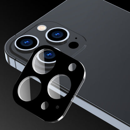 For iPhone 16 Pro / 16 Pro Max 2pcs ENKAY Hat-Prince 9H Rear Camera Lens Tempered Glass Film