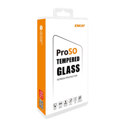 For iPhone 16 Pro 5pcs ENKAY Hat-Prince 28° Anti-peeping Tempered Glass Protector Full Screen Film