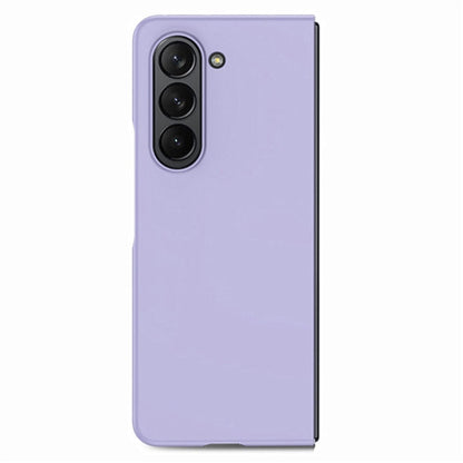 For Samsung Galaxy Z Fold6 JUNSUNMAY Smoothly PC + 9H Tempered Glass Protector Folding Phone Case(Dark Green)