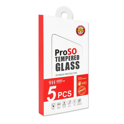 For OnePlus 9RT 5pcs ENKAY Full Glue High Aluminum-silicon Tempered Glass Film