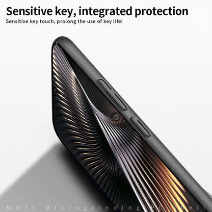 For Xiaomi Redmi Turbo 3 MOFI Fandun Series Frosted PC Ultra-thin All-inclusive Phone Case(Red)