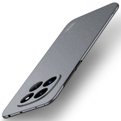 For Xiaomi Redmi Note 14 Pro MOFI Fandun Series Frosted PC Ultra-thin All-inclusive Phone Case(Gray)