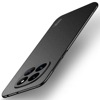 For Xiaomi Redmi Note 14 Pro+ MOFI Fandun Series Frosted PC Ultra-thin All-inclusive Phone Case(Black)