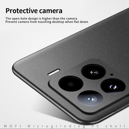 For Xiaomi 15 MOFI Fandun Series Frosted PC Ultra-thin All-inclusive Phone Case(Red)