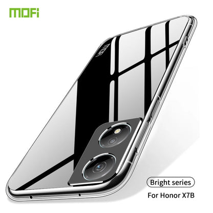 For Honor X7b MOFI Ming Series Ultra-thin TPU Phone Case(Transparent)