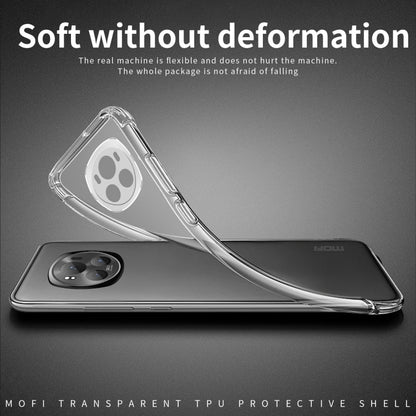 For Honor Magic6 MOFI Ming Series Ultra-thin TPU Phone Case(Transparent)