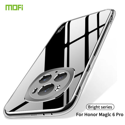 For Honor Magic6 Pro MOFI Ming Series Ultra-thin TPU Phone Case(Transparent)