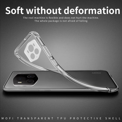 For Honor Magic6 RSR MOFI Ming Series Ultra-thin TPU Phone Case(Transparent)