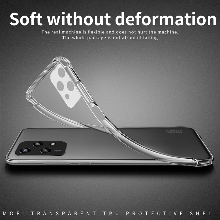 Pour Honor 200 Lite Global MOFI Série Ming Coque de Téléphone en TPU Ultra-Mince (Transparente)
