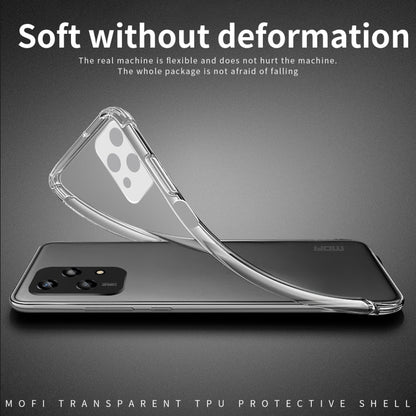 Pour Honor 200 Lite Global MOFI Série Ming Coque de Téléphone en TPU Ultra-Mince (Transparente)