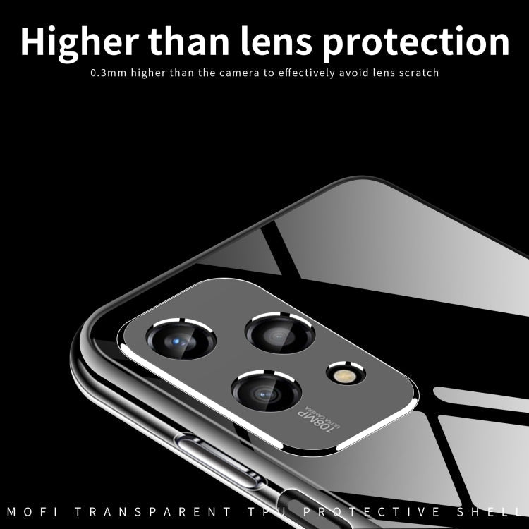 Pour Honor 200 Lite Global MOFI Série Ming Coque de Téléphone en TPU Ultra-Mince (Transparente)