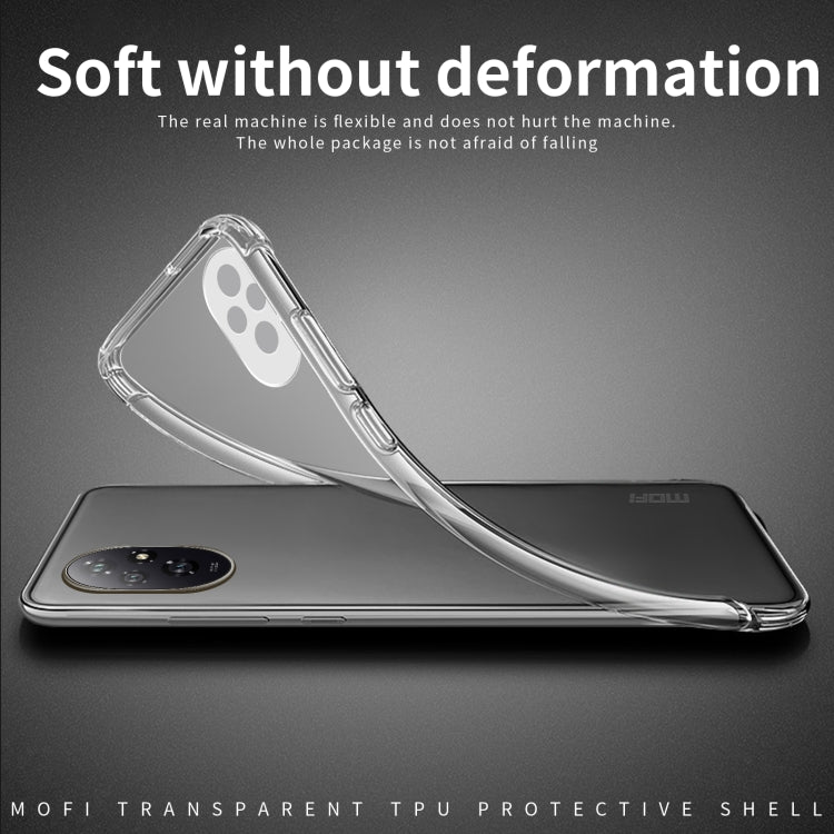 For Honor 200 Pro MOFI Ming Series Ultra-thin TPU Phone Case(Transparent)