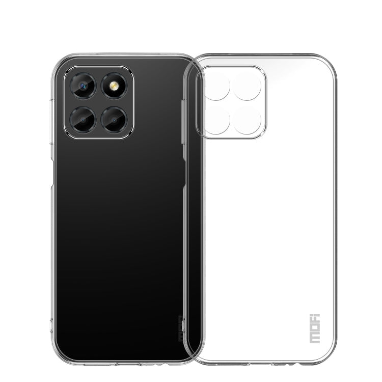 Pour Honor Play 60 Plus Étui de téléphone en TPU ultra-mince série MOFI Ming (Transparent)